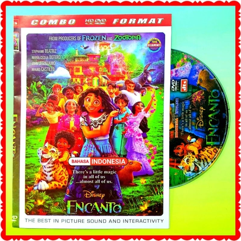 KASET FILM DISNEY ENCANTO DUBBING BAHASA INDONESIA-KASET DISNEY BAHASA INDONESIA-KASET ANAK2 KARTUN 
