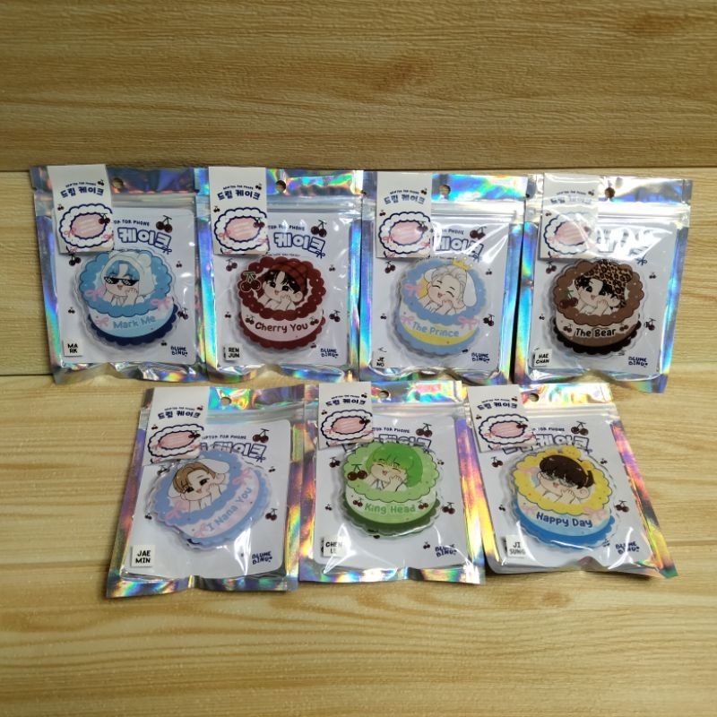 POPSOCKET HP POPSOCKET HANDPHONE GRIPTOK HP ACRYLIC POPSOCKET NCT DREAM CAKE NCT MARK RENJUN JENO HA