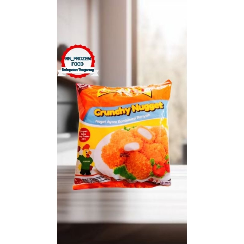 

RN_Frozen - CHAMP Crunchy Nugget Berat 450gr