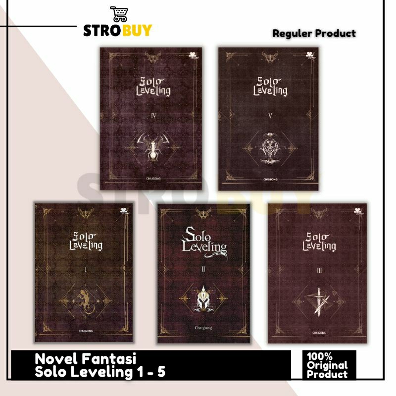 Novel Solo Leveling 1 2 3 4 5