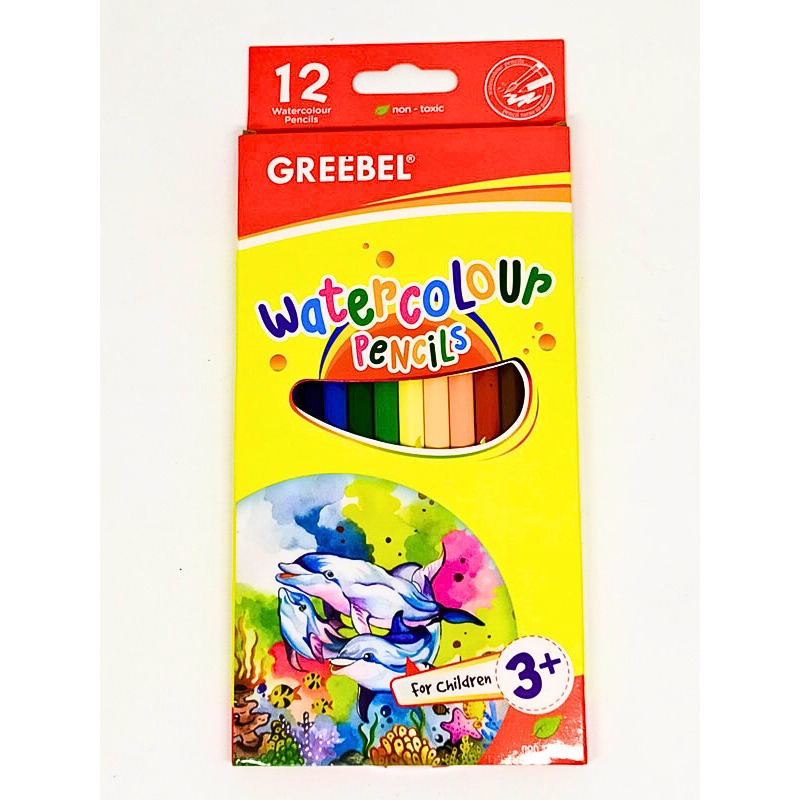 

Water Colour Pencils GREEBEL 12 Warna Panjang (0264352)