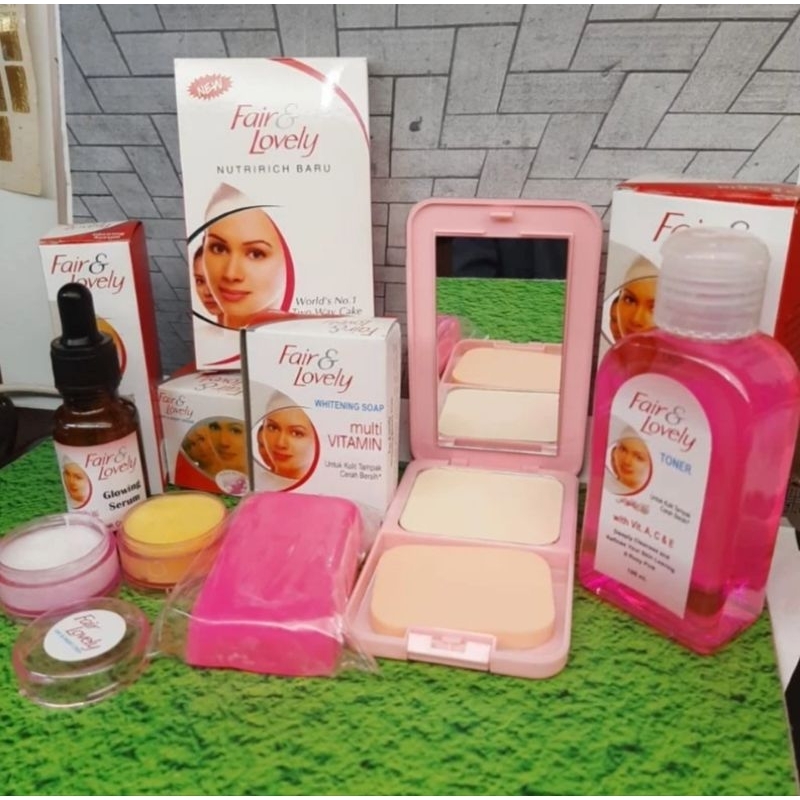 PAKET LENGKAP FAIR & LOVELY // paket fair 6 in 1 original