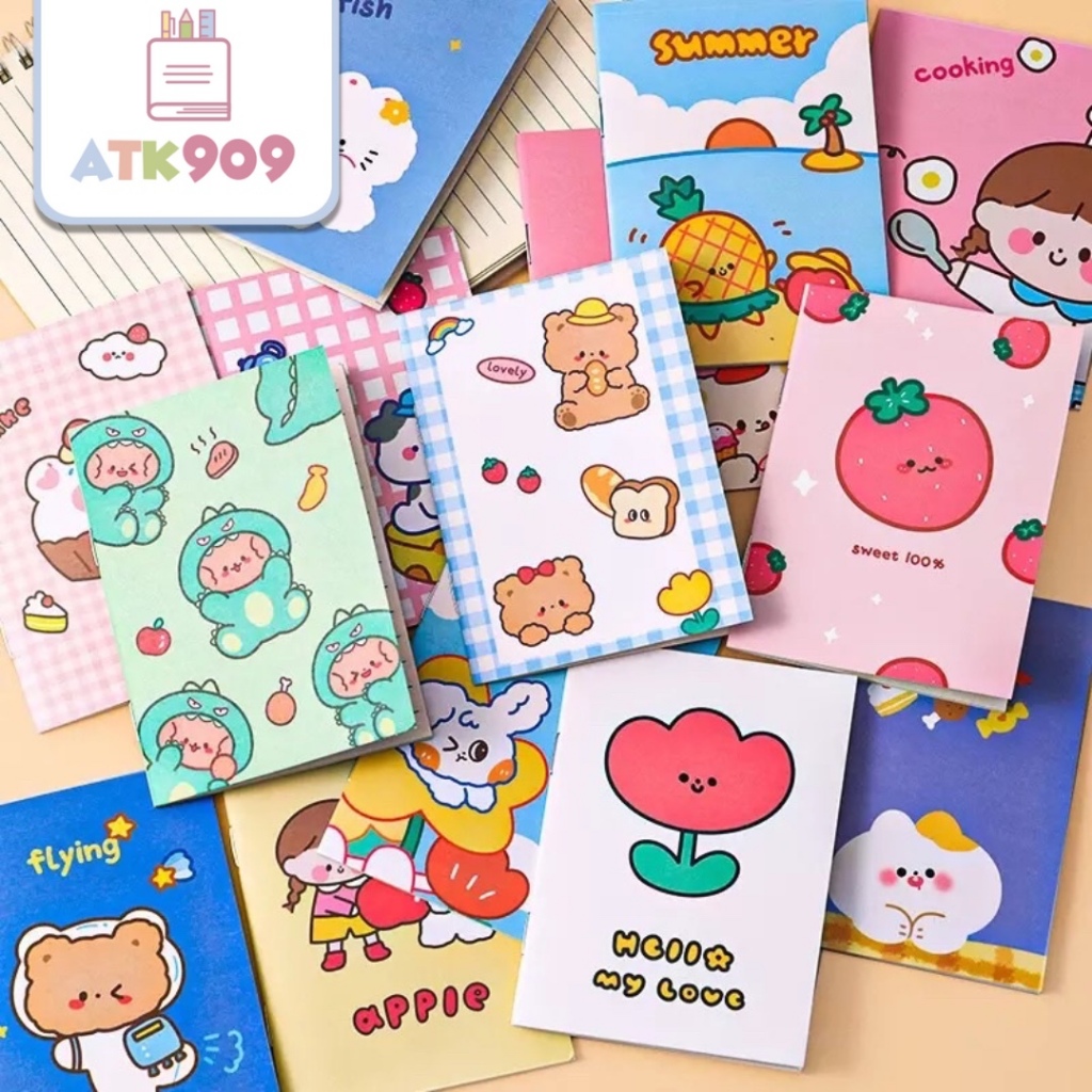 

ATK909 Pocket Notebook Mini Notebook Catatan Kecil