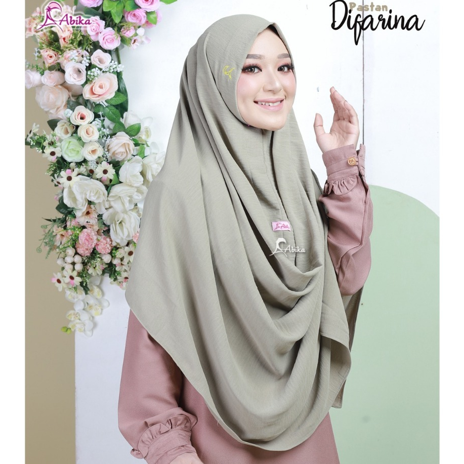 DIFARINA PASTAN SYAR'I BIG SIZE by abika hijab material airflow premium