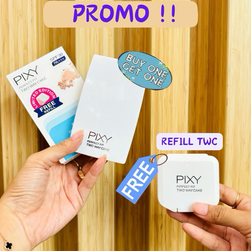 Pixy Two Way Cake Buy 1 Get 1 | Pixy Setting Spray Bundling Buy 1 Get 1