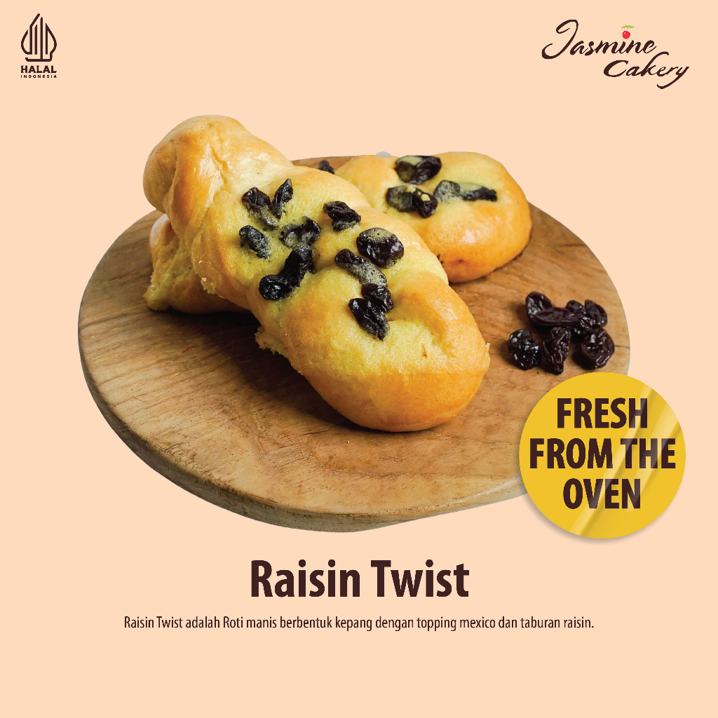 

Raisin Twist / Roti Manis