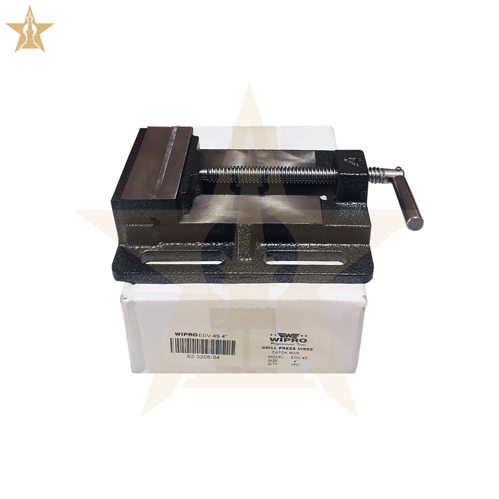 Wipro CATOK BOR DUDUK / RAGUM 4" Ragum Catok Vise Bor EDV 4S 4 Inch