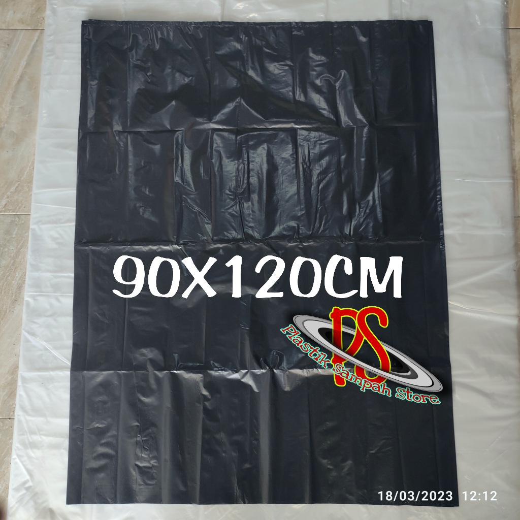 Kantong Plastik Sampah 90 x 120 Cm , Plastik Sampah 90x120 Cm , Trash Bag 90 x 120 , Polybag besar 9