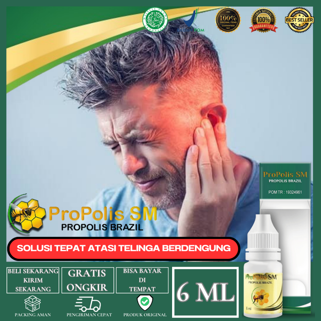 Obat Tetes Telinga Berdengung, Telinga Berdenging, Telinga Congek, Telinga Keluar Air dan Gangguan T