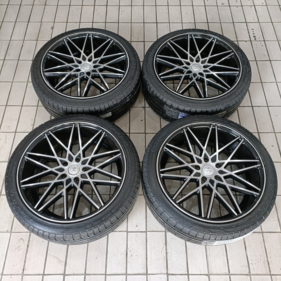 Velg Mobil Bekas HSR SEKATI R20 Lubang 5 Ban 245 40 Ring 20