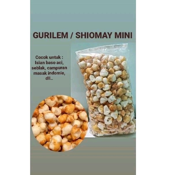 

Siomay mini 1kg/ gurilem isian baso aci, seblak, indomie