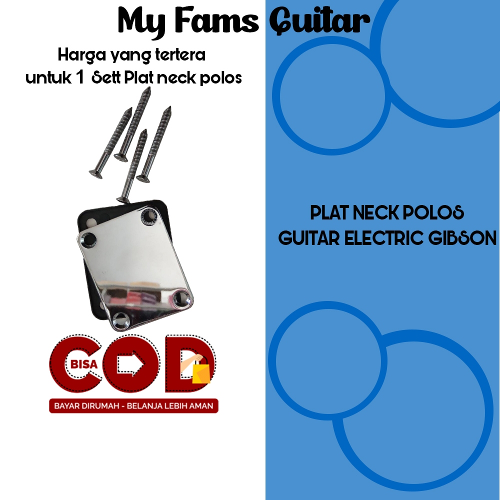 Plat neck polos gitar gibson