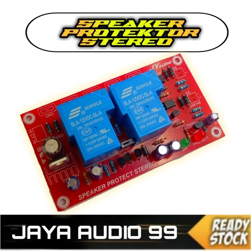 KIT SPEAKER PROTEKTOR STEREO ANTI KONSLET