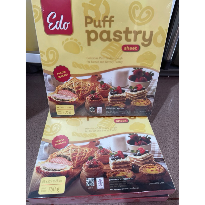 

Edo Puff Pastry 750gram