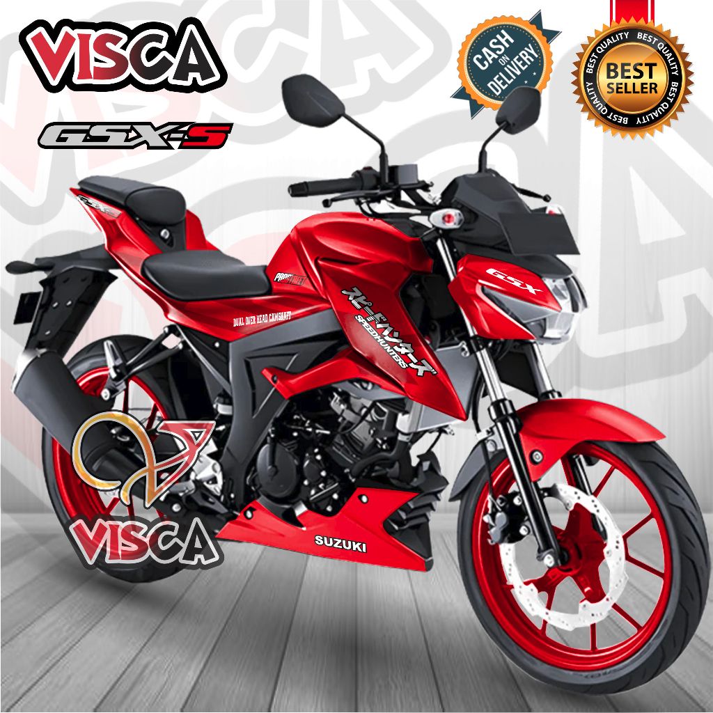 Decal Gsx S150 Full Body Stiker Gsx S150 Full Body Decal Gsx 150S Full Body Striping Gsx S150 Full B