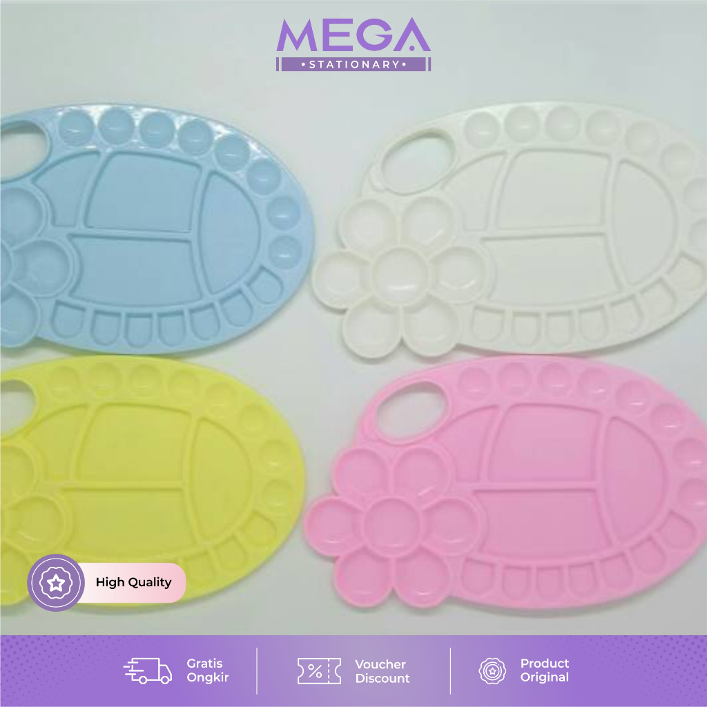 

DISKON + BISA COD - Palet Cat Air motif Bunga Besar