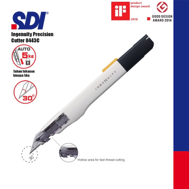 

CUTTER INGENUITY PRECISION SDI 0443C