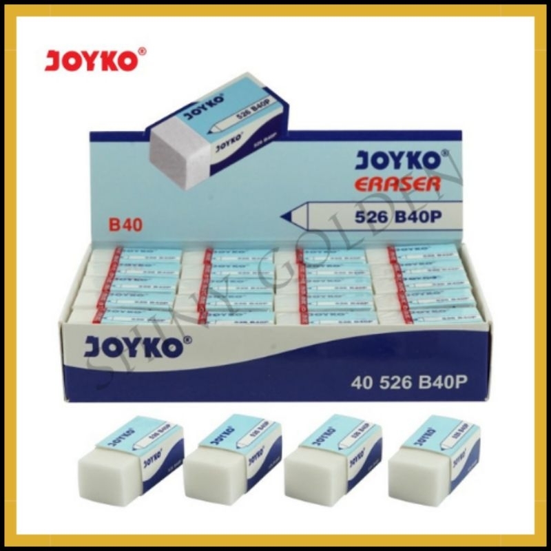 

Penghapus Joyko putih B40/ Eraser joyko kecil