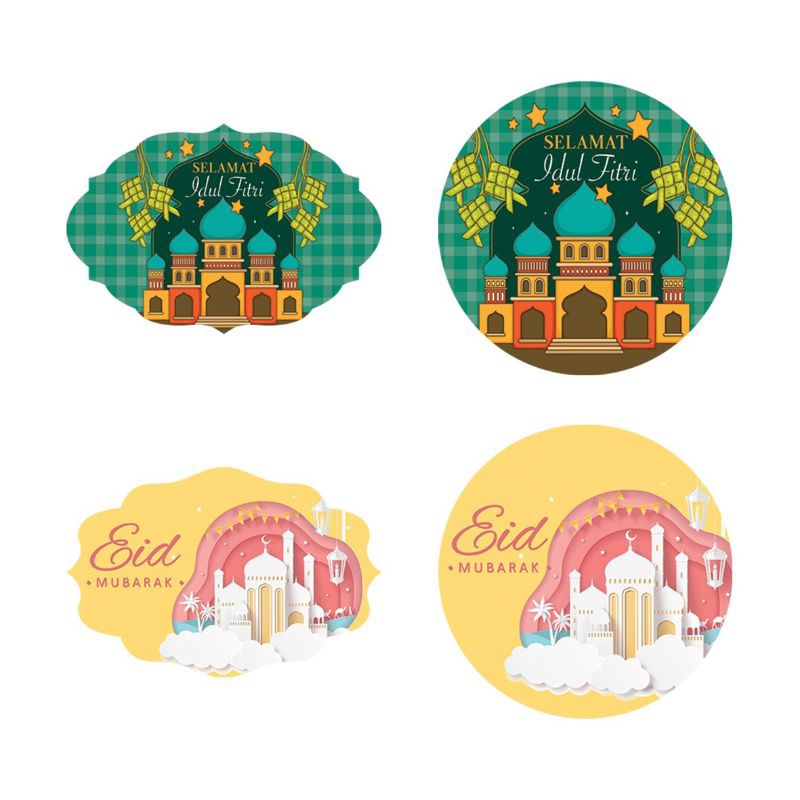 

STIKER LEBARAN/ STIKER IDUL FITRI