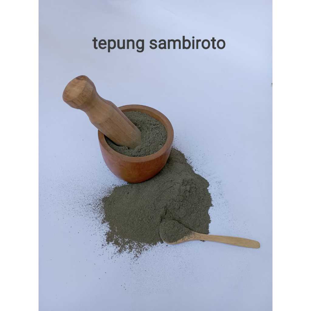 

tepung sambiloto/ bubuk sambiroto / bitter powder 1kg