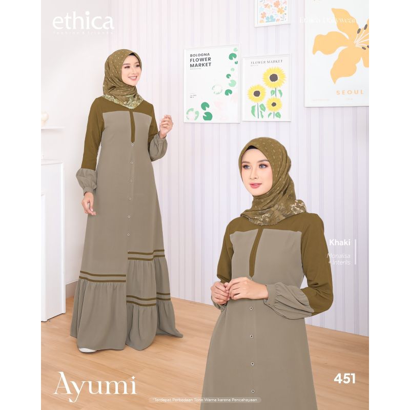 Gamis Ayumi 451 by Ethica Official / Gamis Ayumi / Gamis Ethica