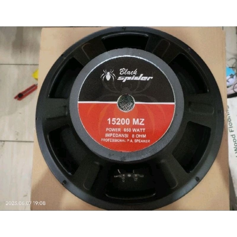 SPEAKER BLACK SPIDER 15200 600WATT