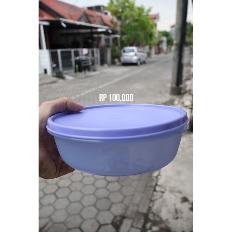 Large Handy Bowl Tupperware (Kotak Makan Besar)