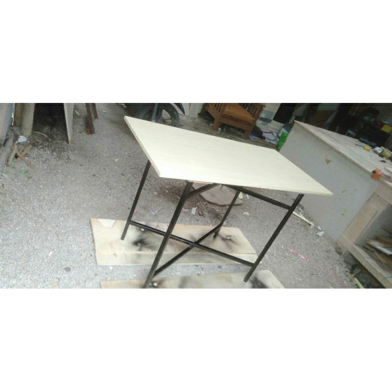 meja makam lipat ukuran 80x50x70