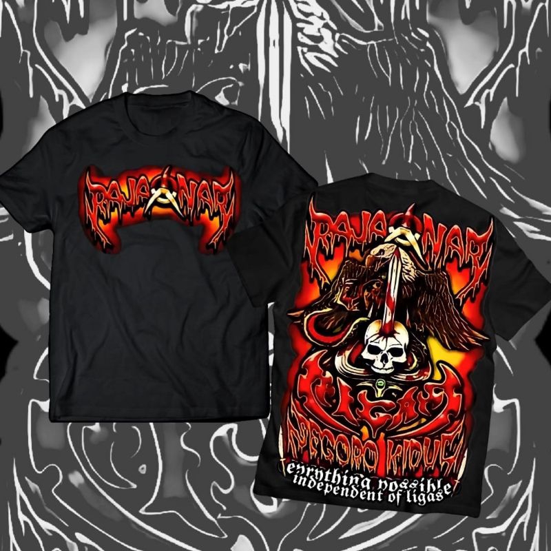 KAOS Ligas raja onar,kaos distro disain terbaru, Ligas raja oranar FULL punggung A2