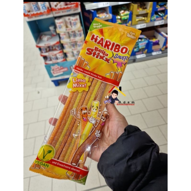 

Haribo Balla Stixx Limo Sauer NEW