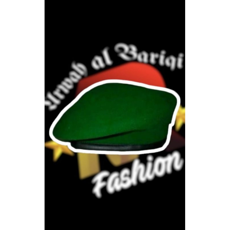TOPI BARET ANAK TNI AD HIJAU