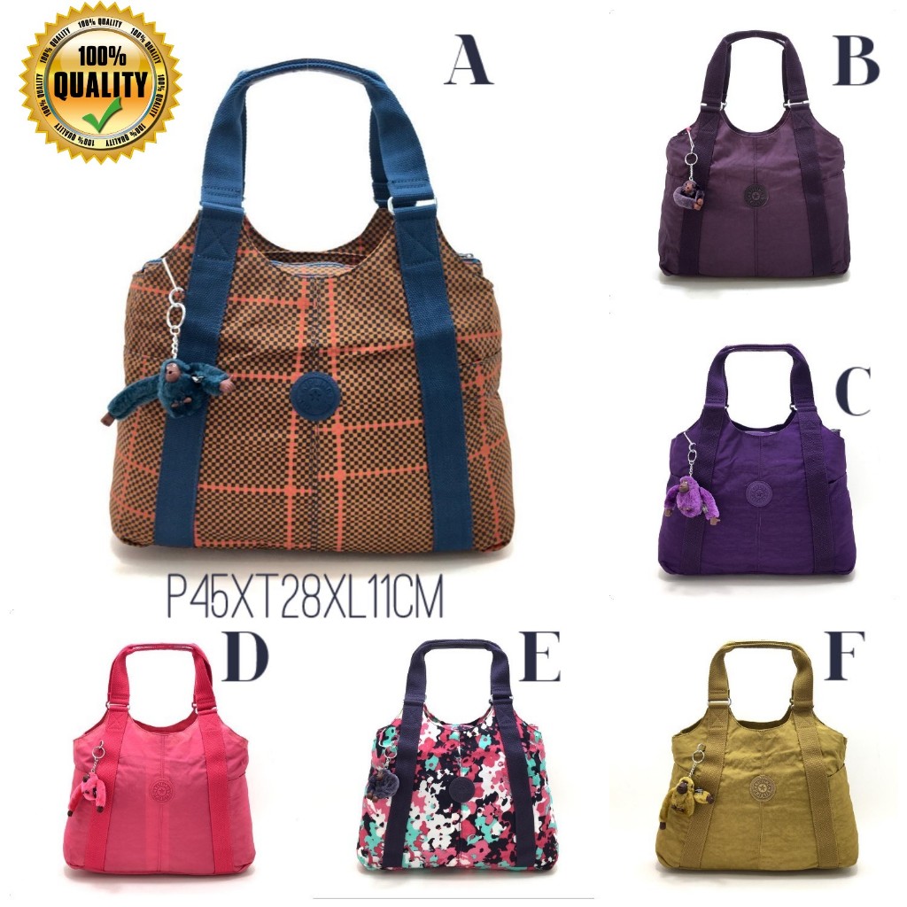 Tas Kipling Bahu Besar Wanita Original CICELY TOTE ORI Size P35xT28xL14cm Bahan Nilon Kipling Origin