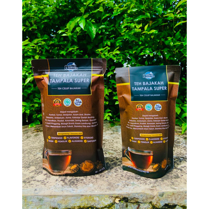 

TEH BAJAKAH TAMPALA SUPER isi : 15/30 100% ASLI KALIMANTAN