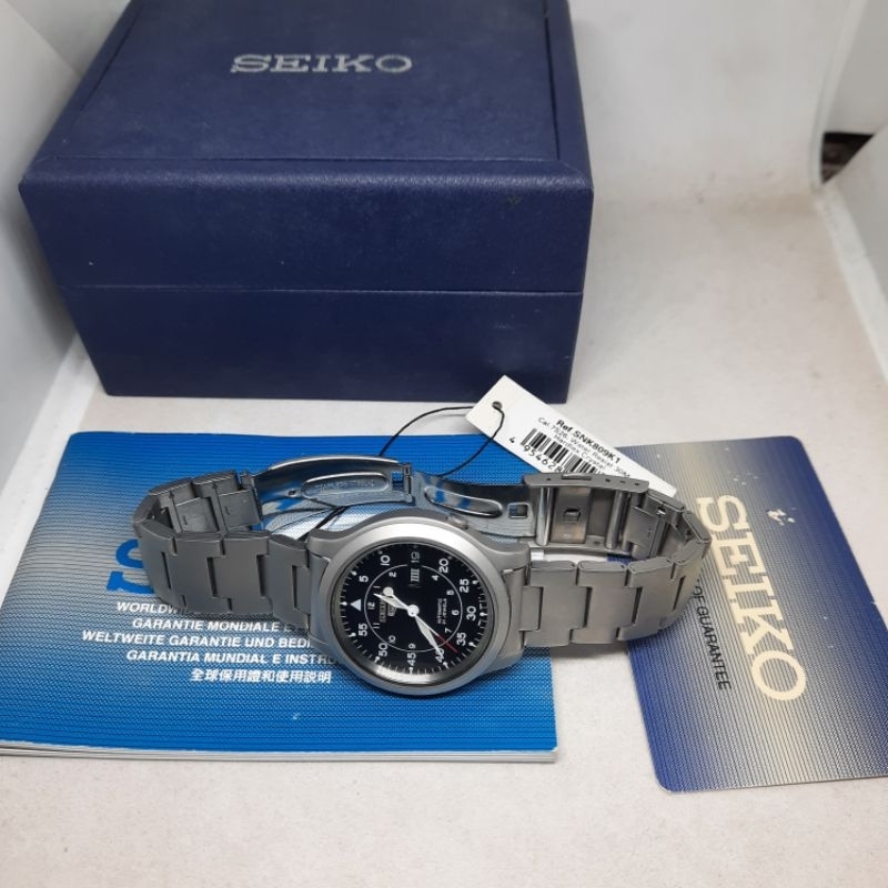 Seiko 5 Military Black SNK809K1 SNK809 Spt SNK803 SNK807 SNK805 Rantai