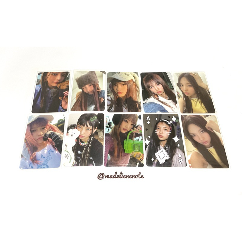 Photo card NewJeans OMG hyein minji haerin hanni pc New Jeans