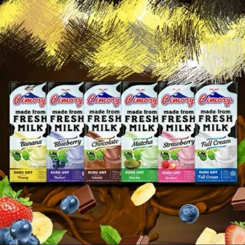 

Cimory UHT 250 all varin