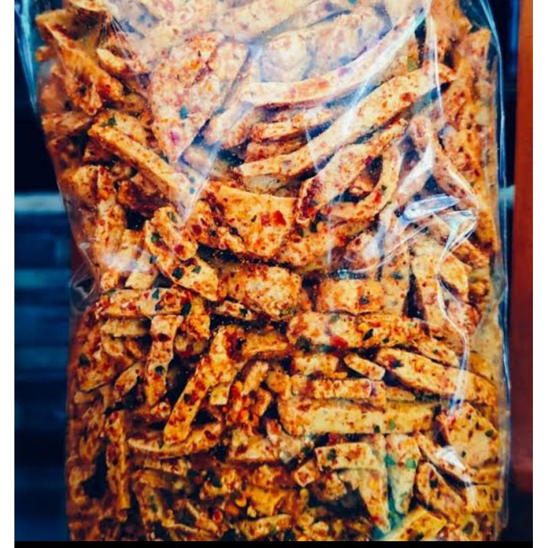 

Basreng stick Daun jeruk pedas 1kg