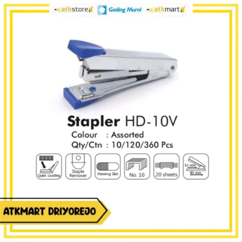 

V-TEC STAPLER HD-10V - STAPLES - JEPRETAN