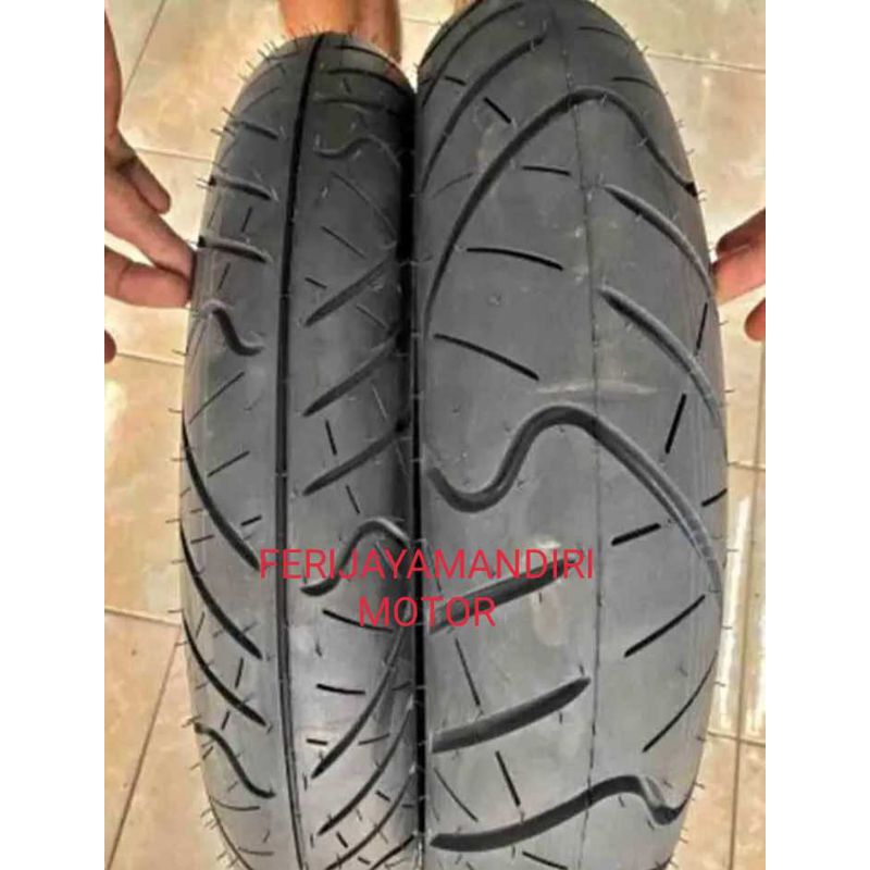 BAN TUBLES SEPAKET UKURAN 120/70-17 90/80-17 MEREK IRC ROAD WINNER RX-01F