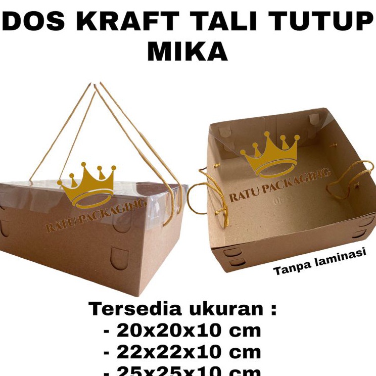 

Memories Handpicked Souvenirs Crafted 1PCS RATU Dos KRAFT TALI TUTUP MIKA Tinggi 1CM Kardus Box Kotak Hampers