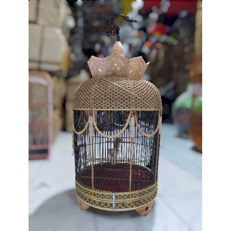sangkar perkutut rajut mahkota