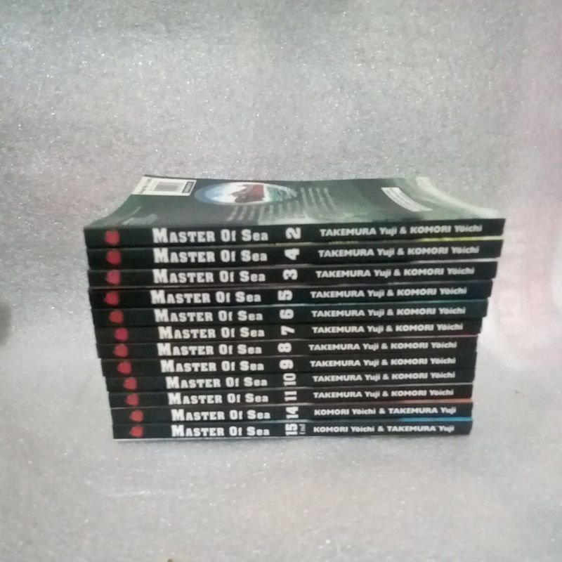 master of sea 12 buku