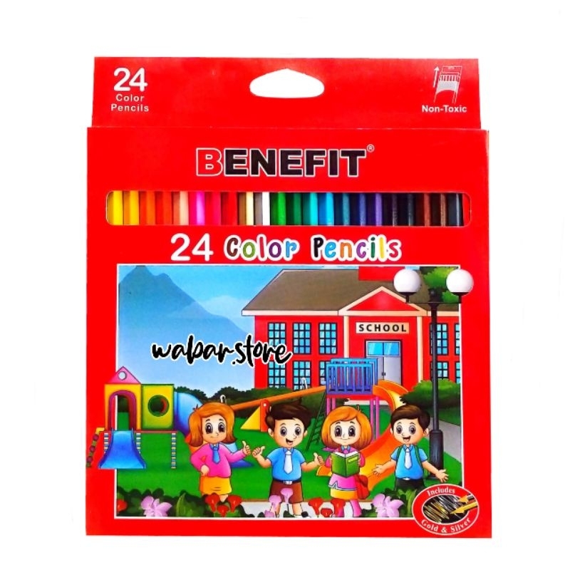 

Benefit Pensil Warna Isi 24
