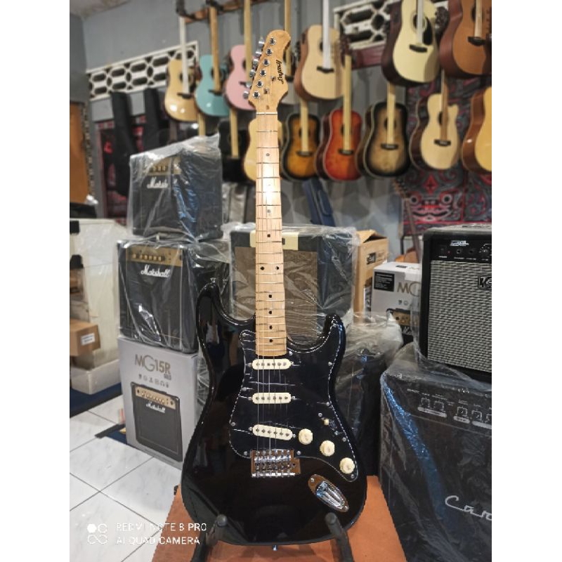 Gitar Elektrik Legacy EG100BKW Stratocaster