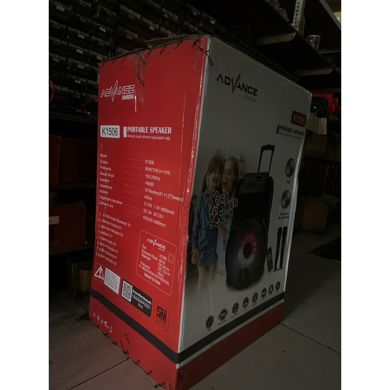 portable speaker advance