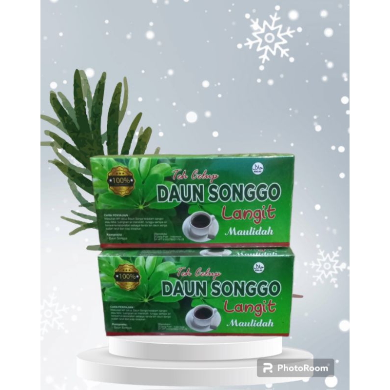 

TEH CELUP DAUN SONGGO LANGIT / TEH HERBAL DAUN SONGGO LANGIT ISI 20 KANTONG