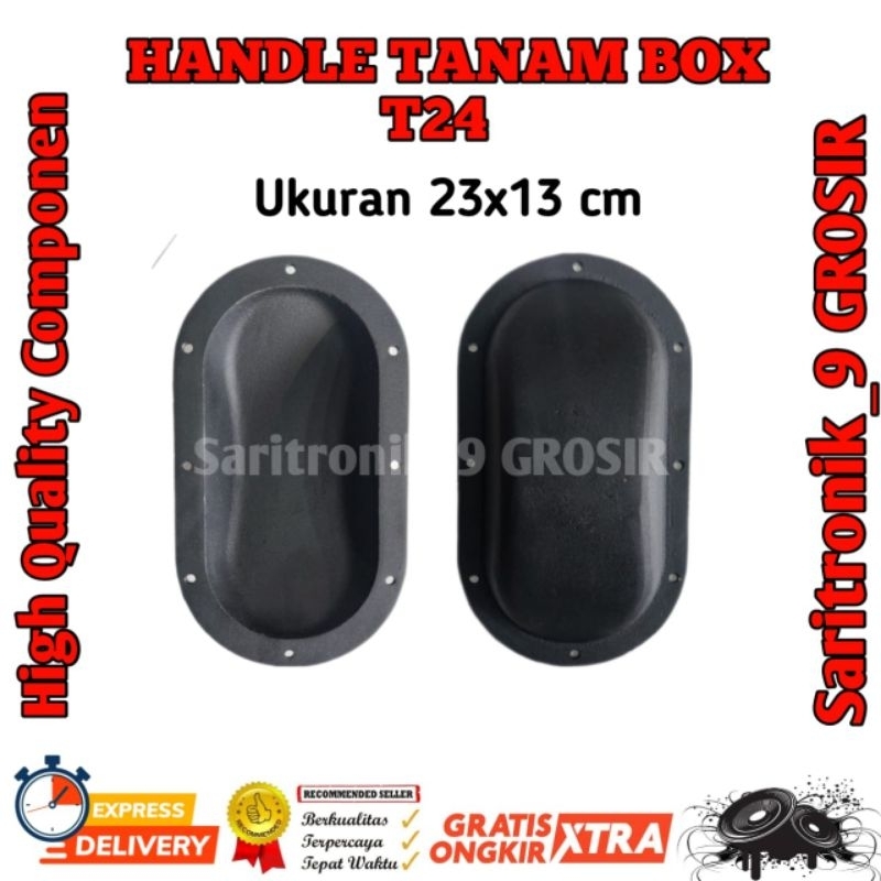 HANDLE BOX T24 N BAHAN COR ALMUNIUM HARGA UNTUK 1 PCS