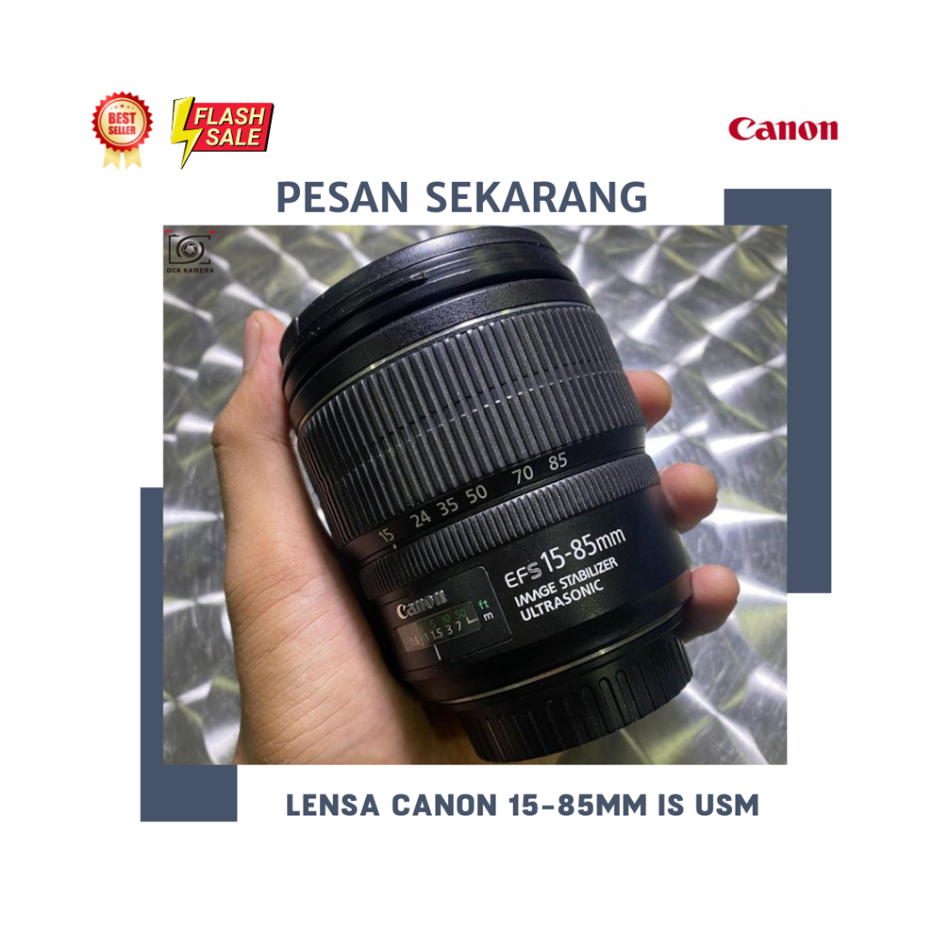 Lensa Canon 15-85mm Termurah