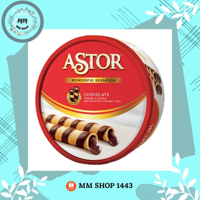 

ASTOR Wafer Stick Chocolate 156 g Ecer / 1 Karton #Kartonan