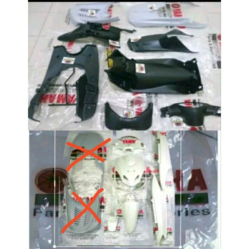 Paket full body yamaha mio smile original yamaha